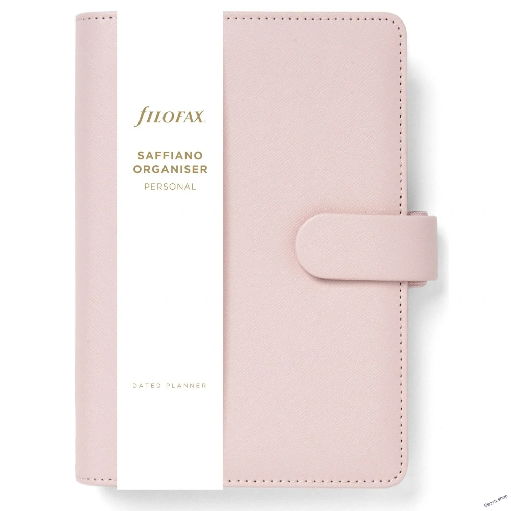 Filofax, Diář Saffiano, Osobní, blush