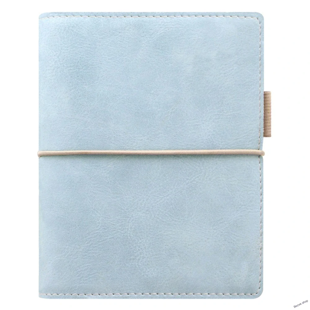 Filofax, Diář Domino Soft, kapesní, pastelová modrá
