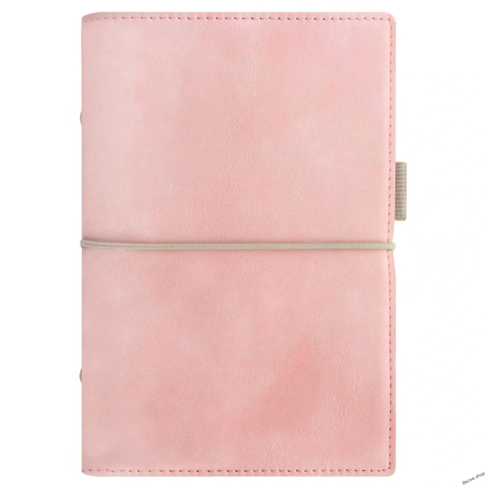 Filofax, Diář Domino Soft, osobní, pastelová růžová