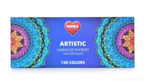 150 ks umělecké pastelky nejvyšší kvality, se silně pigmentovaným olejovým jádrem, ARTISTIC