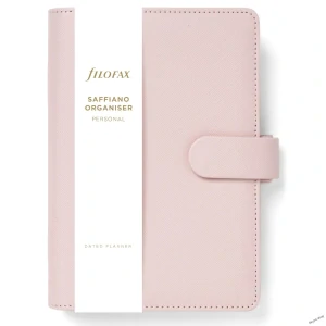 Filofax, Diář Saffiano, Osobní, blush