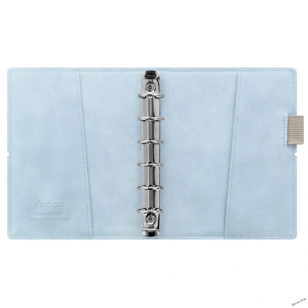 Filofax, Diář Domino Soft, kapesní, pastelová modrá