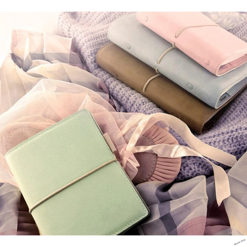 Filofax, Diář Domino Soft, osobní, pastelová modrá
